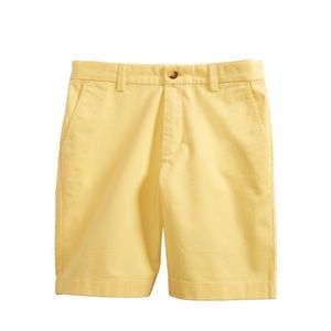 Vineyard Vines Boys Breaker Shorts, Yellow, Size 8